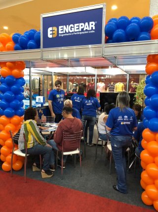 A Engepar esteve presente no 1° Feirão Habita Campo Grande